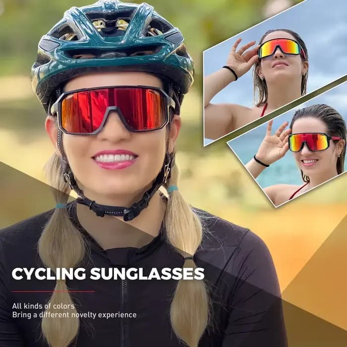 Lunettes de soleil de cyclisme pour hommes et femmes