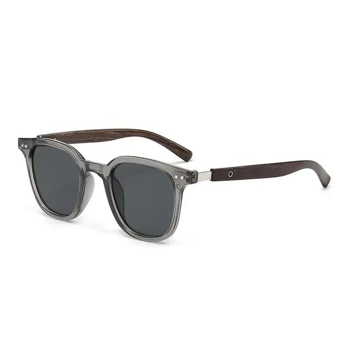 Lunettes de soleil classiques marron