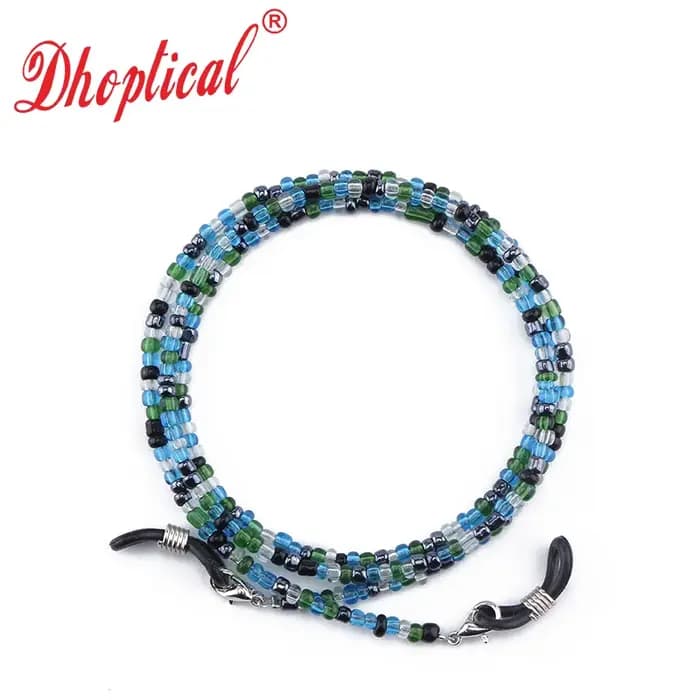 JO, Lunettes perlées et sangle de lunettes de soleil pour femme