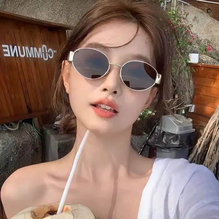 Lunettes de soleil ovales classiques et tendance pour femmes