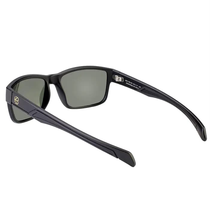 BUNVICK Lunettes de soleil polarisées HD en verre véritable pour hommes et femmes