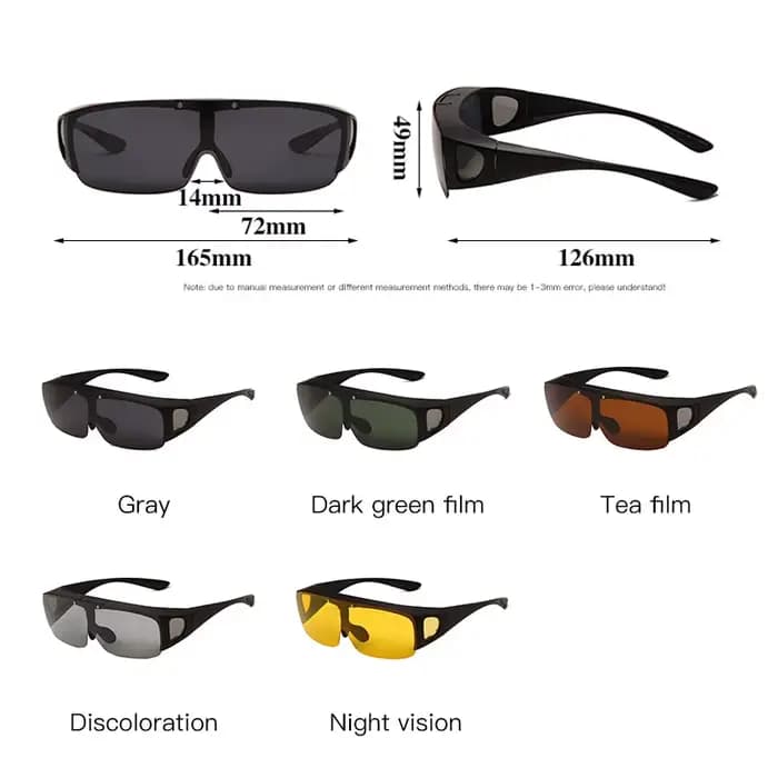 Lunettes de soleil photochromiques polarisées pour hommes et femmes