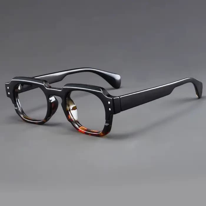 Montures de lunettes polygonales irrégulières pour hommes et femmes pour les sorties quotidiennes