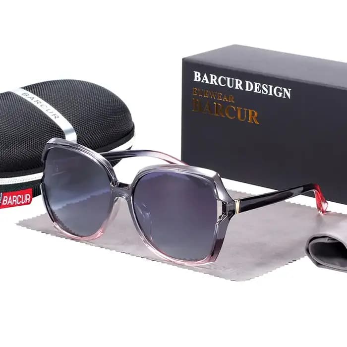 Lunettes de soleil TR90 polarisées UV400 pour femme