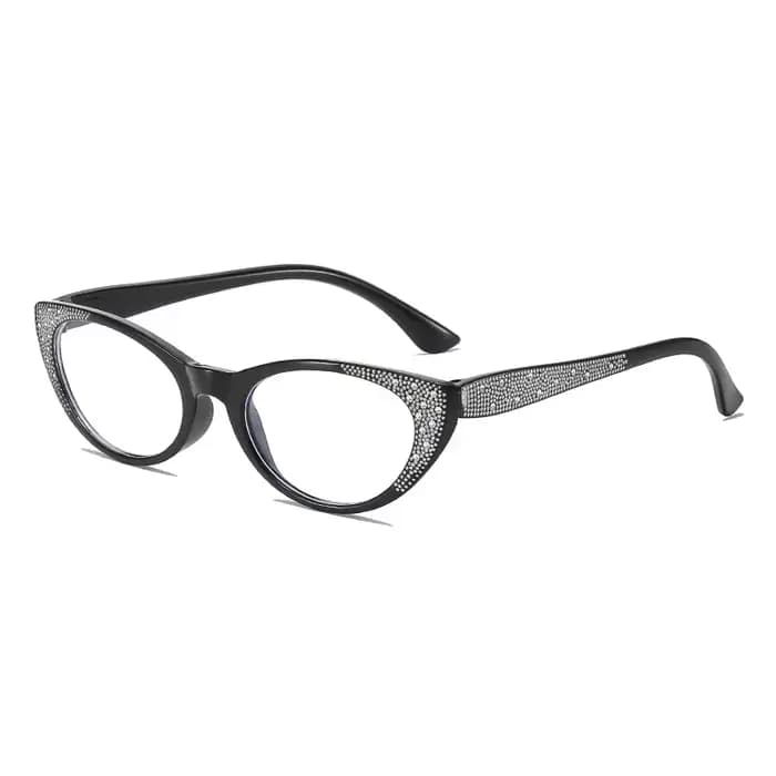 Lunettes de lecture de luxe pour femmes avec diamants