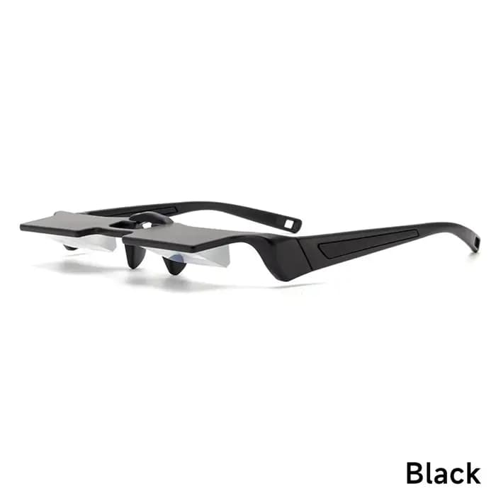 Prism Lazy Lunettes réfractives Lunettes légères 90 ° Lunettes horizontales, livre de lecture, regarder la télévision couchée, lunettes de soleil de pêche