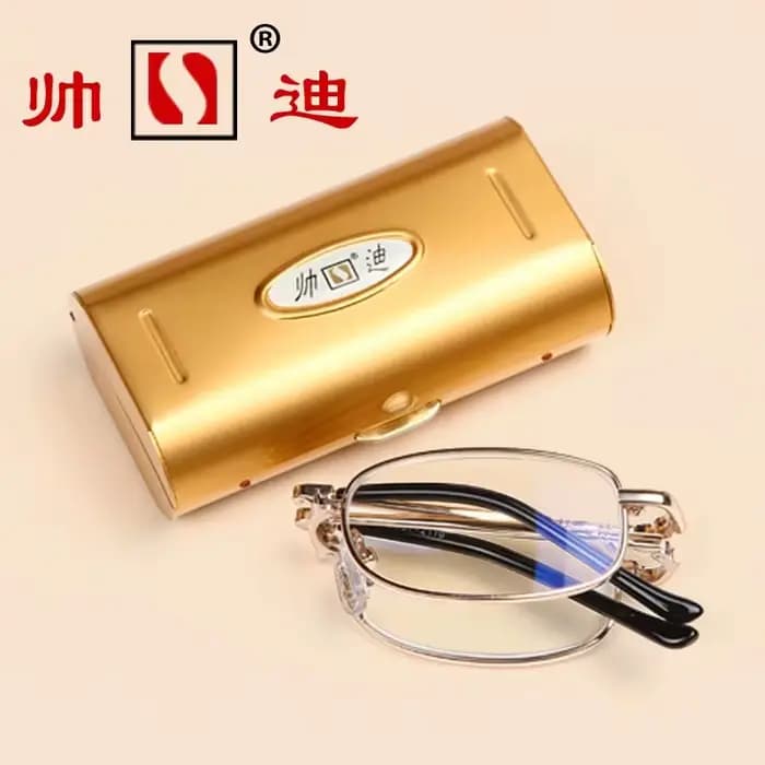 Leesbril lunettes haut de gamme résine Ultra légère Portable mode et Anti Fatigue lecture pliante + 1 + 1.5 + 2 + 2.5 + 3 + 3.5 + 4