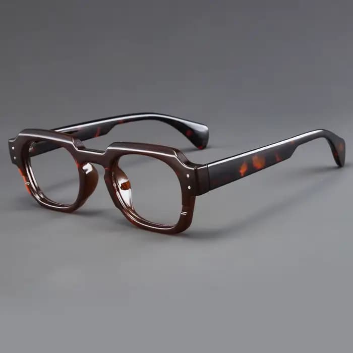 Montures de lunettes polygonales irrégulières pour hommes et femmes pour les sorties quotidiennes