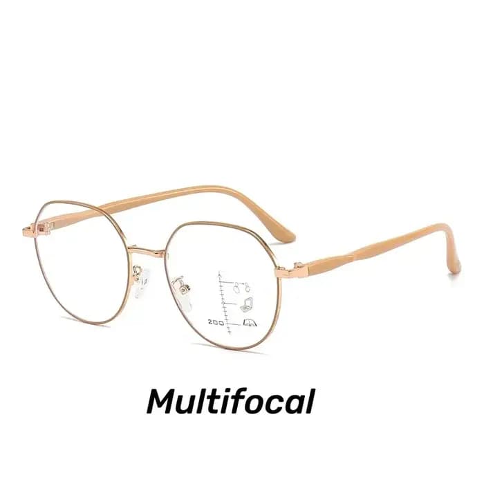 Lunettes de lecture multifocales progressives de luxe