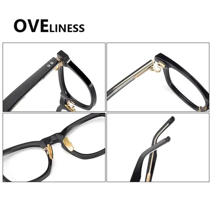 2026 montures de lunettes en acétate hommes femmes nouvelle marque Design rétro Vintage