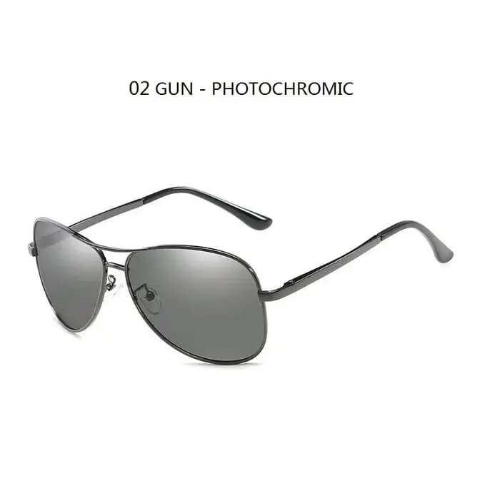 Lunettes de soleil photochromiques polarisées pour hommes