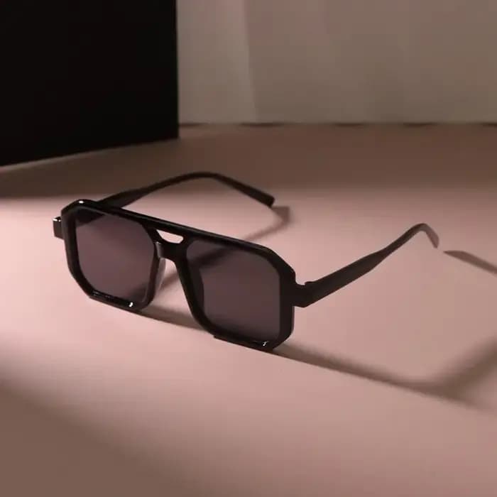 Lunettes de soleil carrées punk colorées pour femmes et hommes