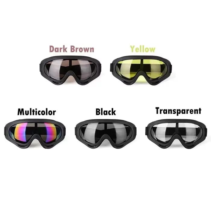 DIZETION 1Pc hiver coupe-vent lunettes de Ski