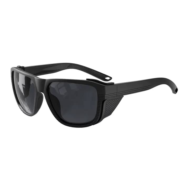 Lunettes de soleil polarisées UV400 pour l'extérieur, coupe-vent, avec protection latérale, pour la