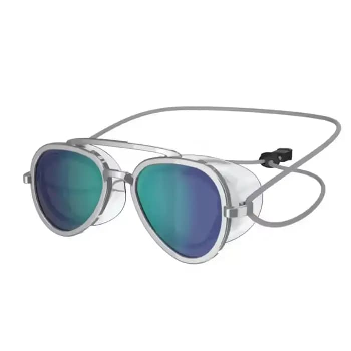 Lunettes de soleil tendance pour hommes et femmes, protection UV, ajustables avec cordon, en silicon