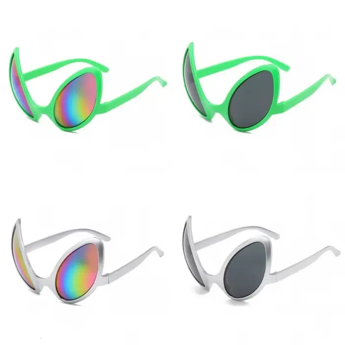 Lunettes de soleil extraterrestres drôles