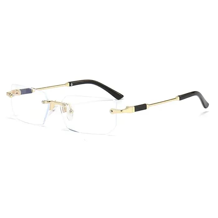 Lunettes de soleil sans monture à la mode pour hommes et femmes