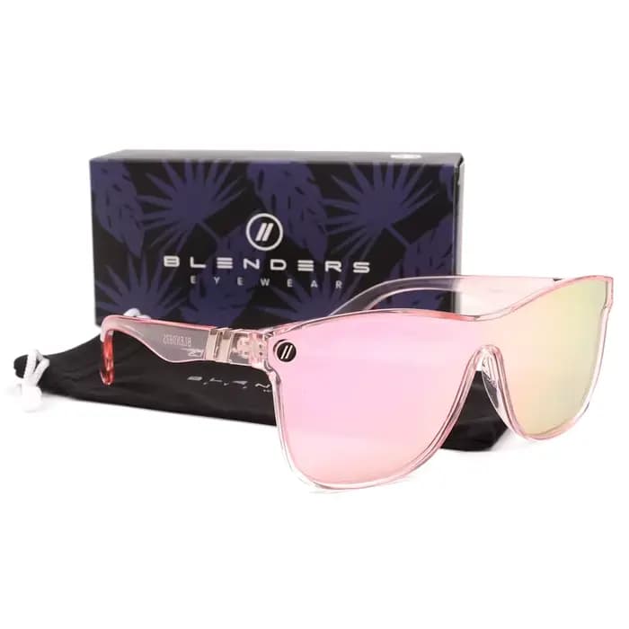 Mélangeurs lentille intégrée miroir lunettes de soleil rétro mode carré hommes et femmes lunettes de