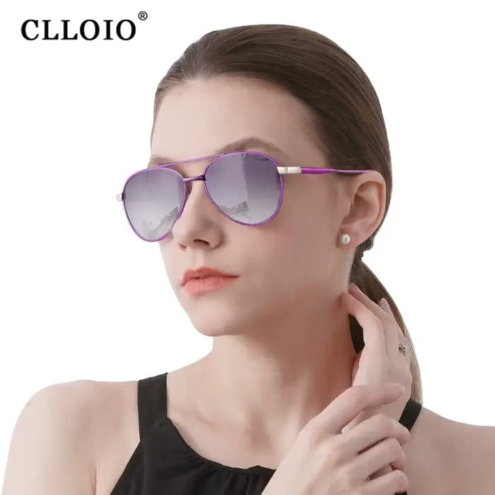 Lunettes de soleil polarisées anti-absorbe ouissement pour femmes