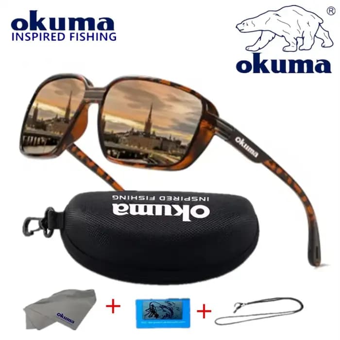 OKUMA nouvelle mode Cool hommes et femmes lunettes de pêche polarisées conduite vélo