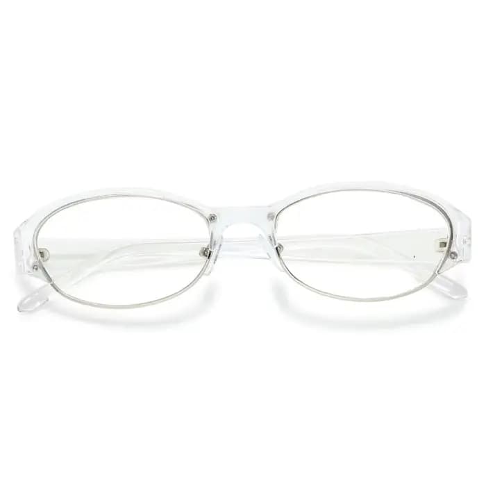 Nouvelles Lunettes Tendance 2026 Ovales Uniques Monture Myopie Rétro Verres Plats Unisexe Mode Anti-Lumière Bleue