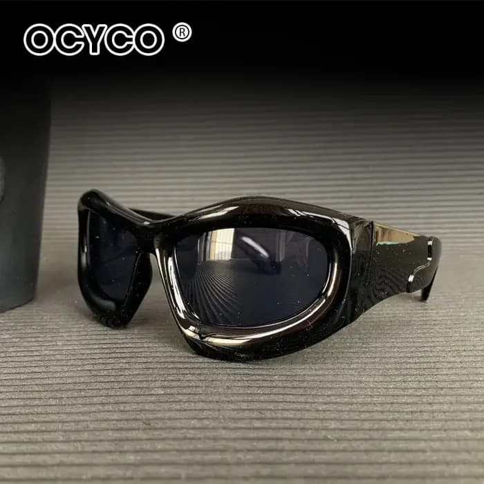 Lunettes de soleil absorbe ouissantes à grand cadre pour hommes et femmes