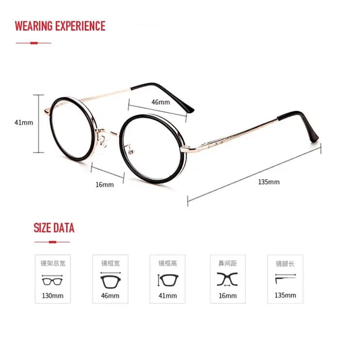 Lunettes de lecture rondes rétro pour hommes et femmes