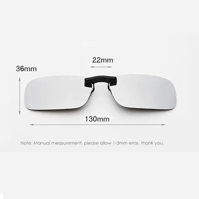 Lunettes de soleil polarisées à Clip pour hommes et femmes