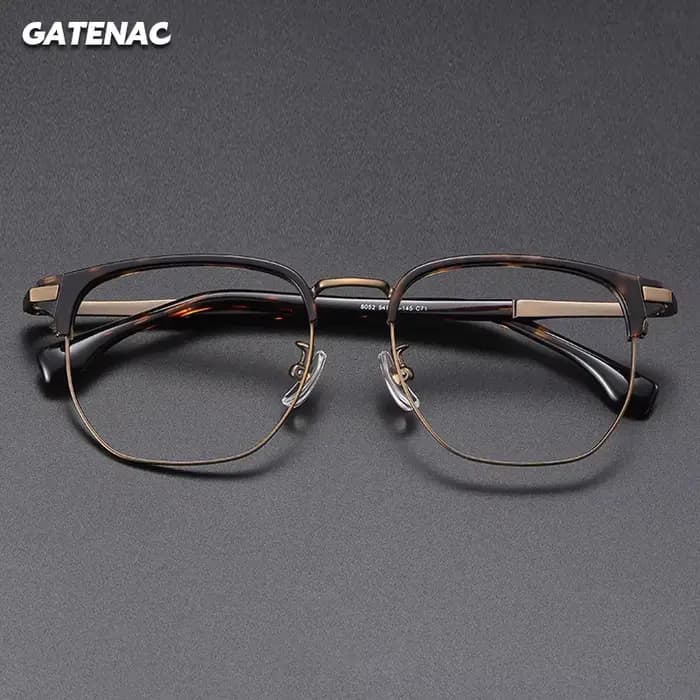 Lunettes de vue vintage Gatenac pour hommes et femmes