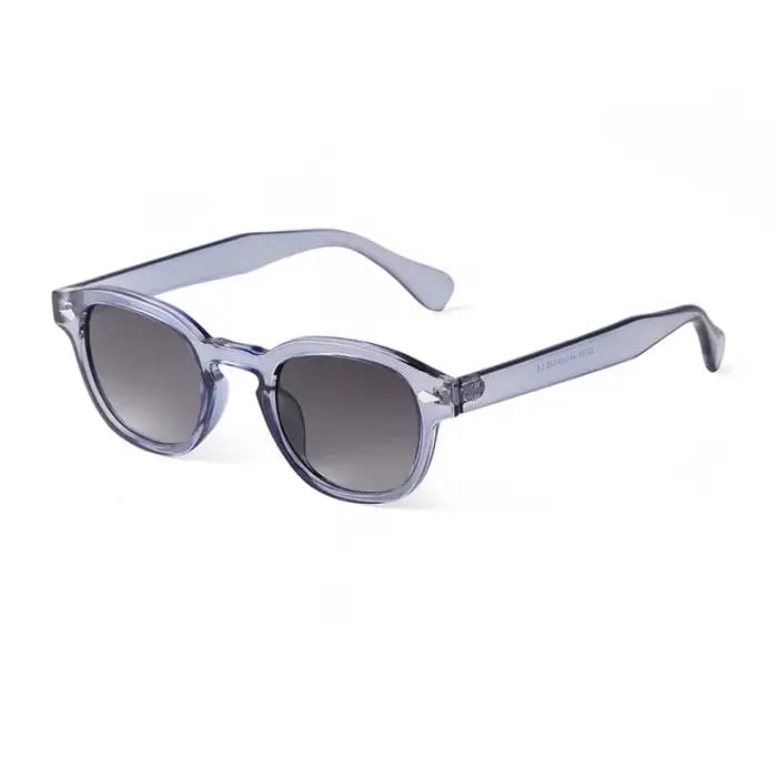 Lunettes De Soleil rondes bleues transparentes pour femmes et hommes