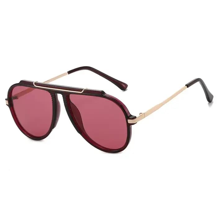 Lunettes de soleil de pilote originales de marque de luxe pour femmes et hommes