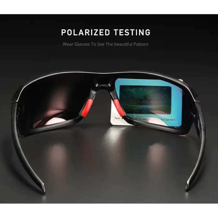 Nouvelles lunettes de soleil polarisées carrées pour hommes de la marque KAENON