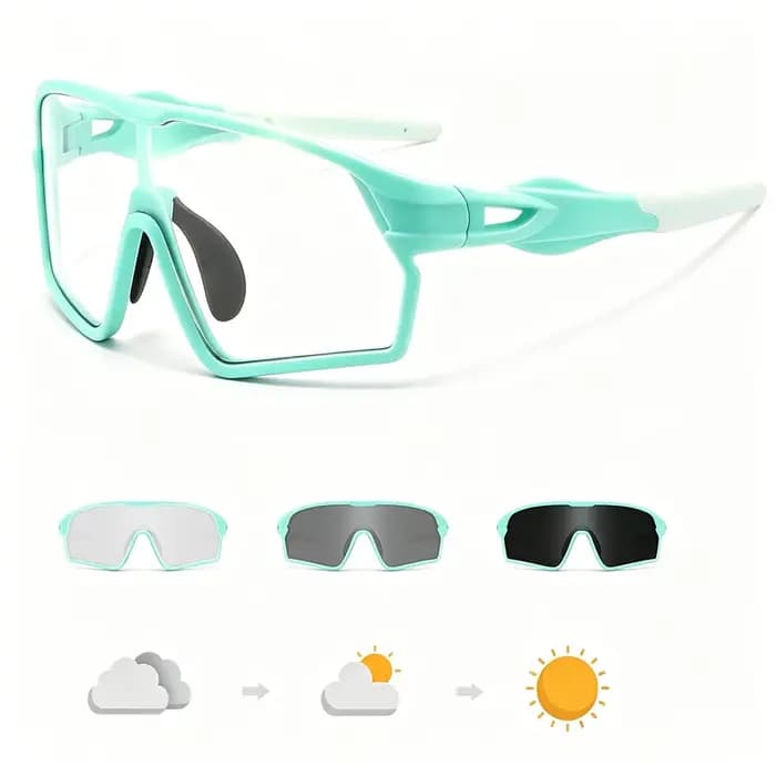 Lunettes de soleil photochromiques polarisées pour hommes et femmes