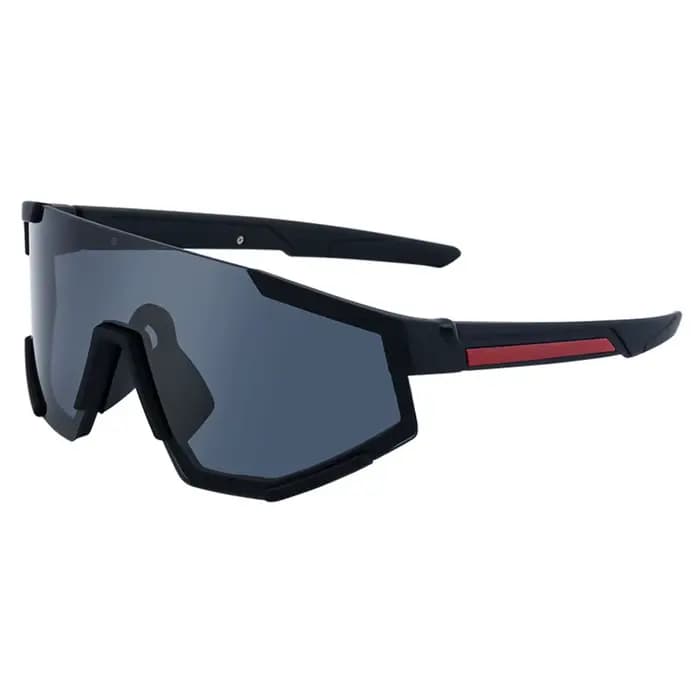 Lunettes de soleil une pièce respirantes pour hommes et femmes, cyclisme en plein air, bouclier coup