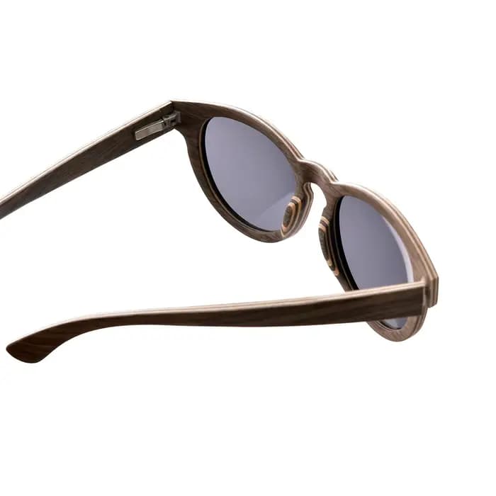 Lunettes de soleil en bois naturel pour femmes et hommes
