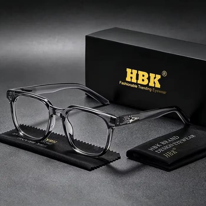 HBK nouvelle mode lunettes carrées montures marque Design unisexe