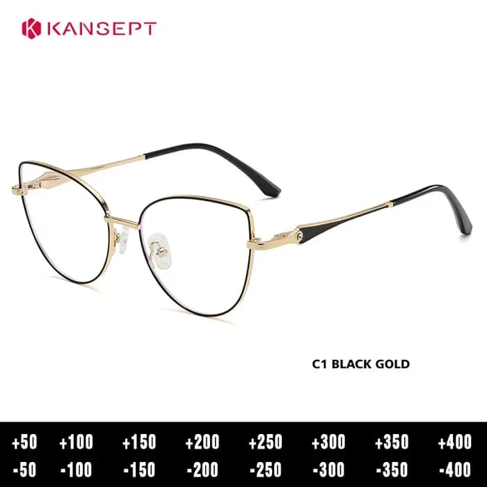 KANSEPT lunettes Femme lentilles optiques avec recette