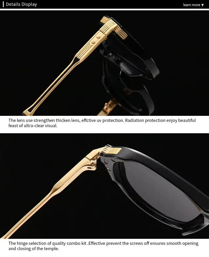 Nouvelles lunettes d'aviateur pour hommes de style européen et américain