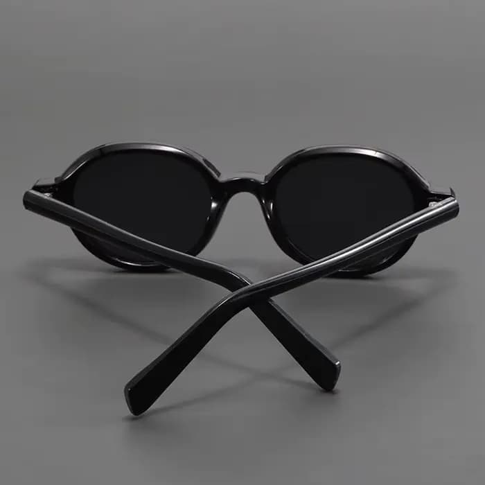 Lunettes ovales à monture en plastique pour hommes/femmes, 5 pièces, style Boho, personnalité, mode,