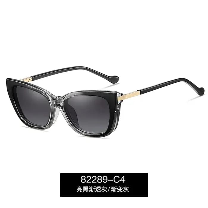 Lunettes de myopie à clip magnétique pour femme