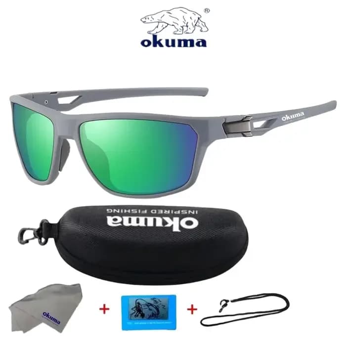 Lunettes polarisées haute définition Okuma UV400 anti-lumière diffusée