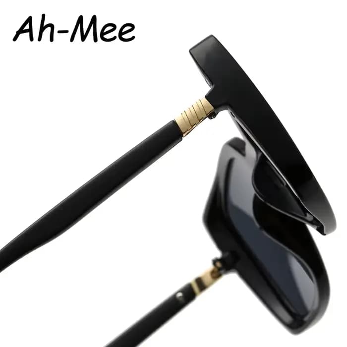 Randonnée mode surdimensionné carré Anti lumière lunettes Vintage marque concepteur