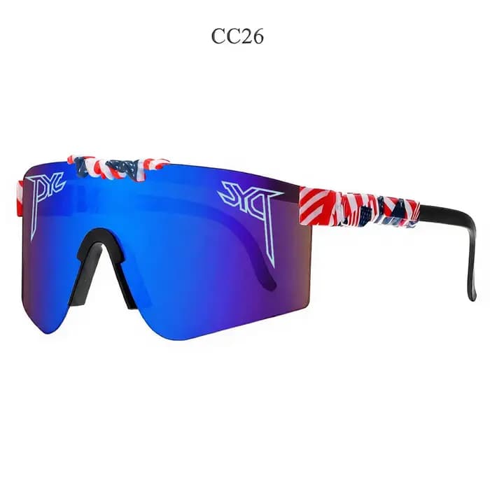 Lunettes de soleil de sport Viper pour hommes et femmes