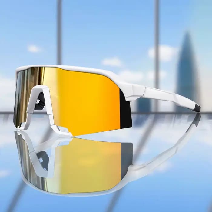 Marque 100 lunettes de soleil de cyclisme pour hommes et femmes Protection UV400 5 couleurs grand cadre course pêche