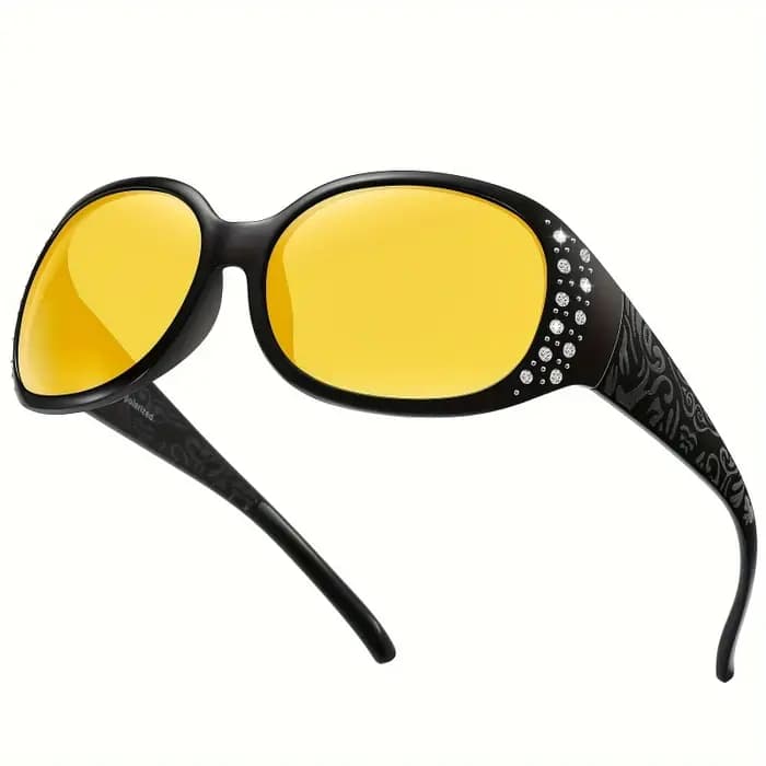 Lunettes de conduite de vision nocturne pour femmes