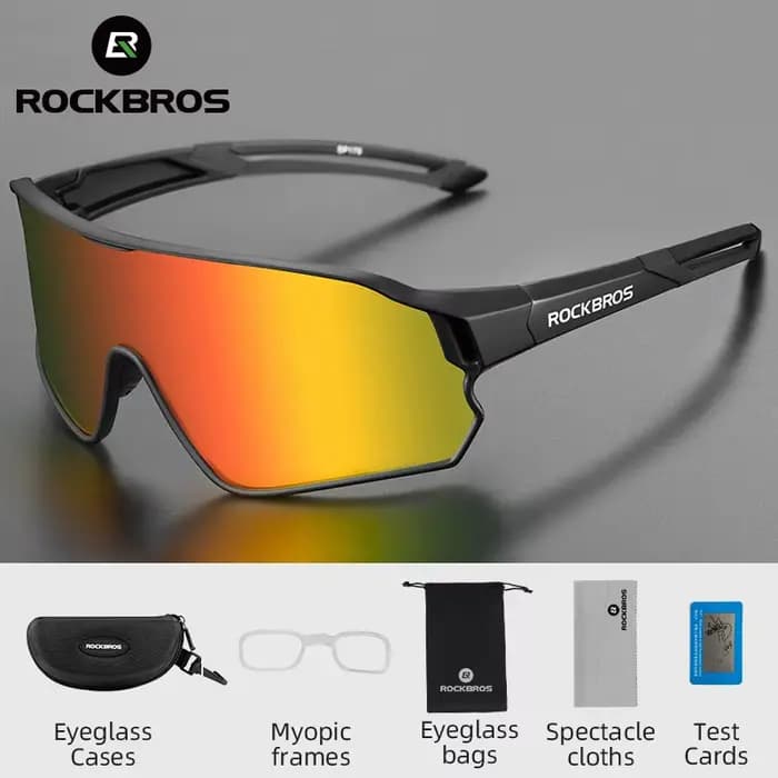 ROCKBROS lunettes de vélo polarisées/photochromiques UV400 Protection solaire