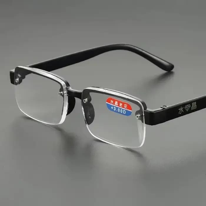 Lunettes de lecture demi-monture de haute qualité pour hommes