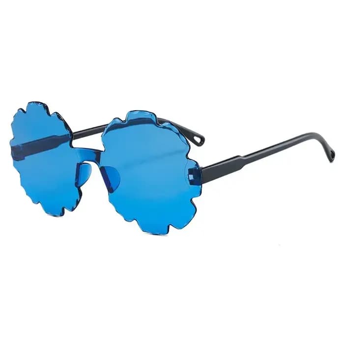 Filles garçons mignon fleur dessin animé lunettes de soleil en plein air Protection solaire enfants belles Vintage