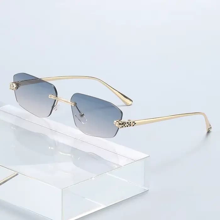 Lunettes de soleil de conduite rétro et tendance - Design à monture étroite