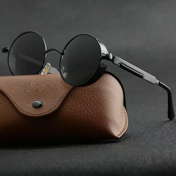 Lunettes de soleil Steampunk classiques pour hommes et femmes